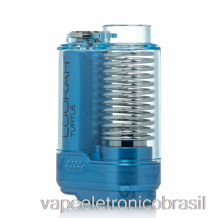 Vape Eletrônico Lookah Tartaruga 510 Bateria Azul